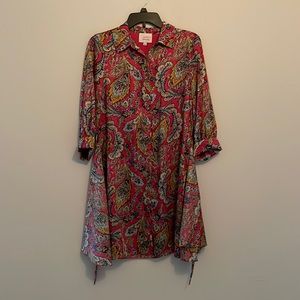 Cinq a sept 5 a 7 paisley dress size 4